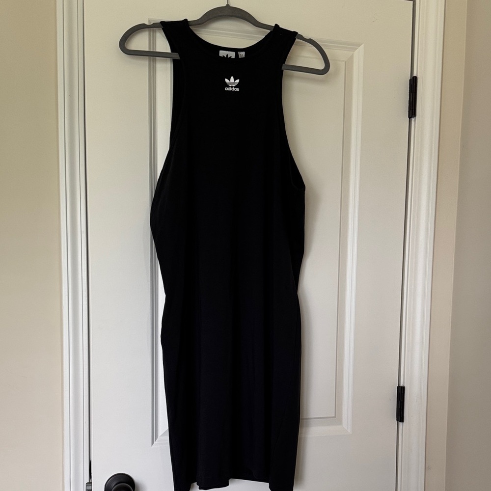 Adidas Black Midi Dress